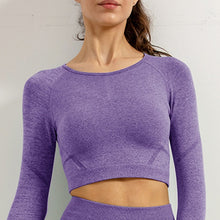 Load image into Gallery viewer, Women's Seamless Yoga Set - High Waist Leggings & Sports Bra