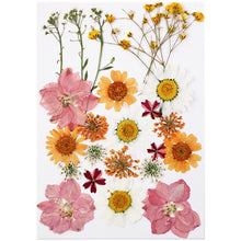 Load image into Gallery viewer, 1Bag Dried Flowers Pressed Flowers Stickers for DIY Phone Case Epoxy Resin Filling Pendant Jewelry Making Crafts Nail Art Decor