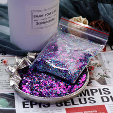Load image into Gallery viewer, Eco-Friendly 50g Holographic Cosmetic Glitter Powder