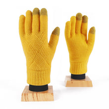 Load image into Gallery viewer, Crosshatch Cashmere Winter Gloves