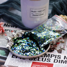 Load image into Gallery viewer, Eco-Friendly 50g Holographic Cosmetic Glitter Powder