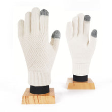 Load image into Gallery viewer, Crosshatch Cashmere Winter Gloves