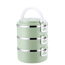 Load image into Gallery viewer, Stainless Steel Multilayer Bento Box - Portable Lunch Box for Work and Kids