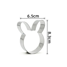 Load image into Gallery viewer, Variety Styles Stainless Steel Easter Biscuit Cutter Easter Rabbit Eggs Carrot Cookie Mold Kitchenware Cookie Cutter Baking Tool