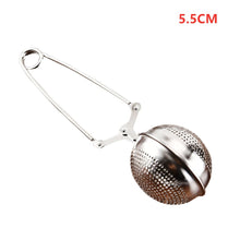 Load image into Gallery viewer, New 1PC Stainless Steel Tea Infuser Sphere Mesh Tea Strainer Coffee Herb Spice Filter Diffuser Handle Tea Ball