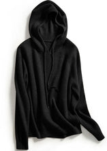 Load image into Gallery viewer, Cashmere Hooded Pullover