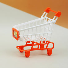 Load image into Gallery viewer, Kids Supermarket Grocery Trolley Pretend Play Shopping Cart Toy Educational