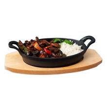 Load image into Gallery viewer, Cast Iron Oval with Handles Pan Set