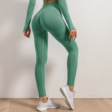 Load image into Gallery viewer, Women's Seamless Yoga Set - High Waist Leggings & Sports Bra