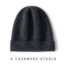 Load image into Gallery viewer, Unisex Cashmere Knit Beanie - Soft & Warm Winter Hat