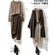 Load image into Gallery viewer, Cashmere Hooded Pullover