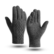Load image into Gallery viewer, Unisex Winter Cashmere Touchscreen Gloves - Warm & Windproof