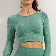 Load image into Gallery viewer, Women's Seamless Yoga Set - High Waist Leggings & Sports Bra