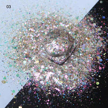Load image into Gallery viewer, Eco-Friendly 50g Holographic Cosmetic Glitter Powder