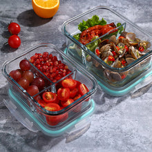 Load image into Gallery viewer, Glass Food Storage Containers