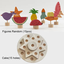 Load image into Gallery viewer, Handmade Wooden Celebration Ring for Kids - Waldorf Learn and Play Toy