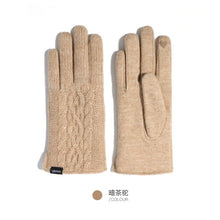 Load image into Gallery viewer, Unisex Winter Cashmere Touchscreen Gloves - Warm & Windproof