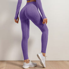 Load image into Gallery viewer, Women's Seamless Yoga Set - High Waist Leggings & Sports Bra