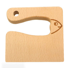 Load image into Gallery viewer, Montessori Wooden Cooking Knife for Kids