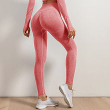 Load image into Gallery viewer, Women's Seamless Yoga Set - High Waist Leggings & Sports Bra