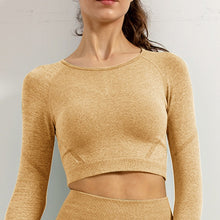 Load image into Gallery viewer, Women's Seamless Yoga Set - High Waist Leggings & Sports Bra