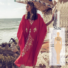 Load image into Gallery viewer, Embroidered Beach Tunic