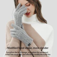 Load image into Gallery viewer, Unisex Winter Cashmere Touchscreen Gloves - Warm & Windproof