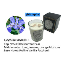Load image into Gallery viewer, Essential Oil Aromatherapy Soy Candles with Crystals