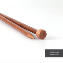 Load image into Gallery viewer, Bamboo Knitting Needles Set for Sweater and Scarf Weaving