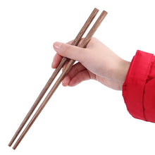 Load image into Gallery viewer, Eco-Friendly, Natural, Reusable Wood Chop Stick Set