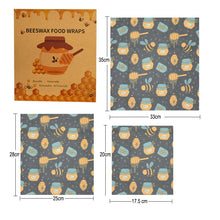 Load image into Gallery viewer, Beeswax Food Wraps