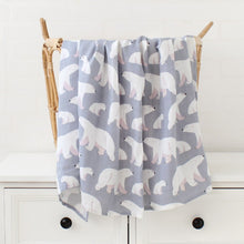 Load image into Gallery viewer, 100% Muslin Cotton Swaddling & Receiving Blanket