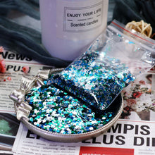 Load image into Gallery viewer, Eco-Friendly 50g Holographic Cosmetic Glitter Powder