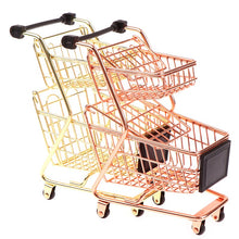 Load image into Gallery viewer, Kids Supermarket Grocery Trolley Pretend Play Shopping Cart Toy Educational