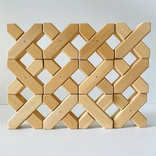 Load image into Gallery viewer, Wooden Stacking X Bricks with Acrylic Gems for Kids