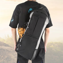 Load image into Gallery viewer, Yoga mat bag backpack in black, view 2