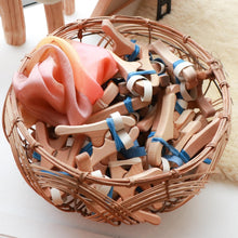 Load image into Gallery viewer, Large Waldorf Wooden Play Clips for Open-Ended Silk Play