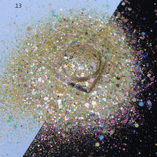 Load image into Gallery viewer, Eco-Friendly 50g Holographic Cosmetic Glitter Powder