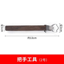 Load image into Gallery viewer, New Pottery Tools Wood Hand Rollers for Stamp Pattern Roller Ceramic Clay Sculpting Tools Polymer Molds