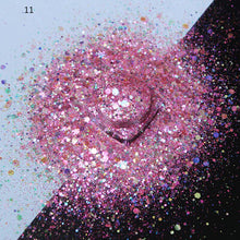 Load image into Gallery viewer, Eco-Friendly 50g Holographic Cosmetic Glitter Powder