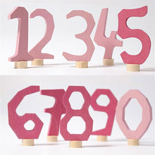 Load image into Gallery viewer, Handmade Wooden Celebration Ring for Kids - Waldorf Learn and Play Toy