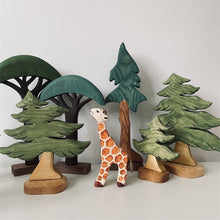 Load image into Gallery viewer, Handmade Montessori Wooden Trees for Creative Play