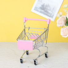 Load image into Gallery viewer, Kids Supermarket Grocery Trolley Pretend Play Shopping Cart Toy Educational