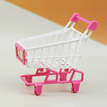 Load image into Gallery viewer, Kids Supermarket Grocery Trolley Pretend Play Shopping Cart Toy Educational
