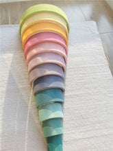 Load image into Gallery viewer, Wooden Pastel Rainbow Stacking Blocks, Peg Dolls, and Sorting Balls for Kids Play