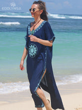 Load image into Gallery viewer, Embroidered Beach Tunic