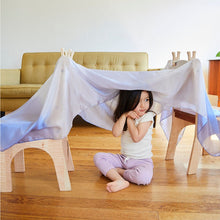 Load image into Gallery viewer, Large Waldorf Wooden Play Clips for Open-Ended Silk Play