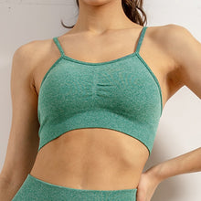 Load image into Gallery viewer, Women's Seamless Yoga Set - High Waist Leggings & Sports Bra