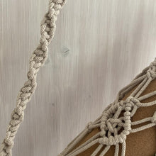 Load image into Gallery viewer, Crochet Macrame Yoga Mat Bag