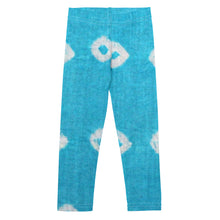 Load image into Gallery viewer, Blue Starburst Kid's Leggings